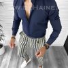 Tinuta barbati smart casual Pantaloni + Camasa B9161-Tinute barbati smart casual > Tinute barbati smart casual din 2 piese