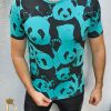 Tricou barbati slim fit TURCOAZ PANDA  - TR129-Reduceri