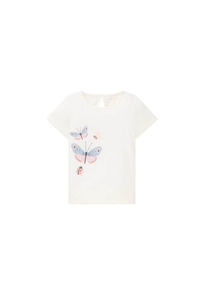 Tricou copii -  301923350 - Bumbac - Alb-FETE-
