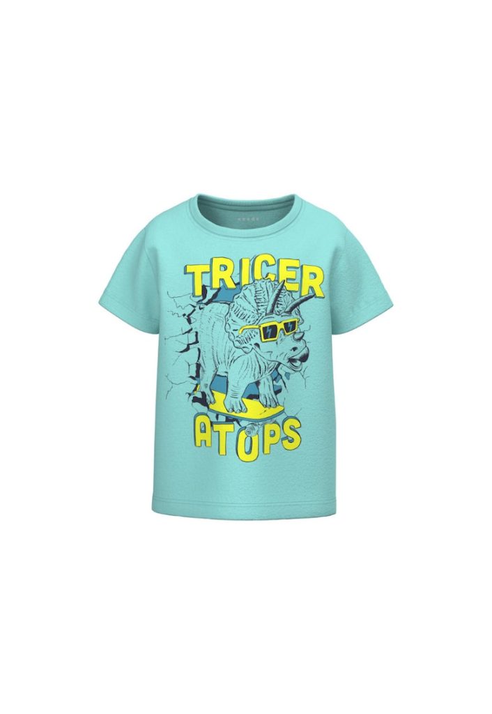 Tricou copii -  301995371 - Bumbac - Verde-BAIETI-