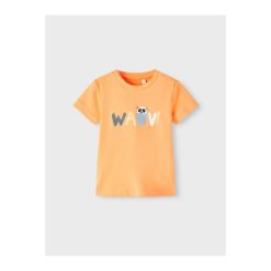 Tricou copii -  301996248 - Bumbac organic - Elastan - Portocaliu-BAIETI-