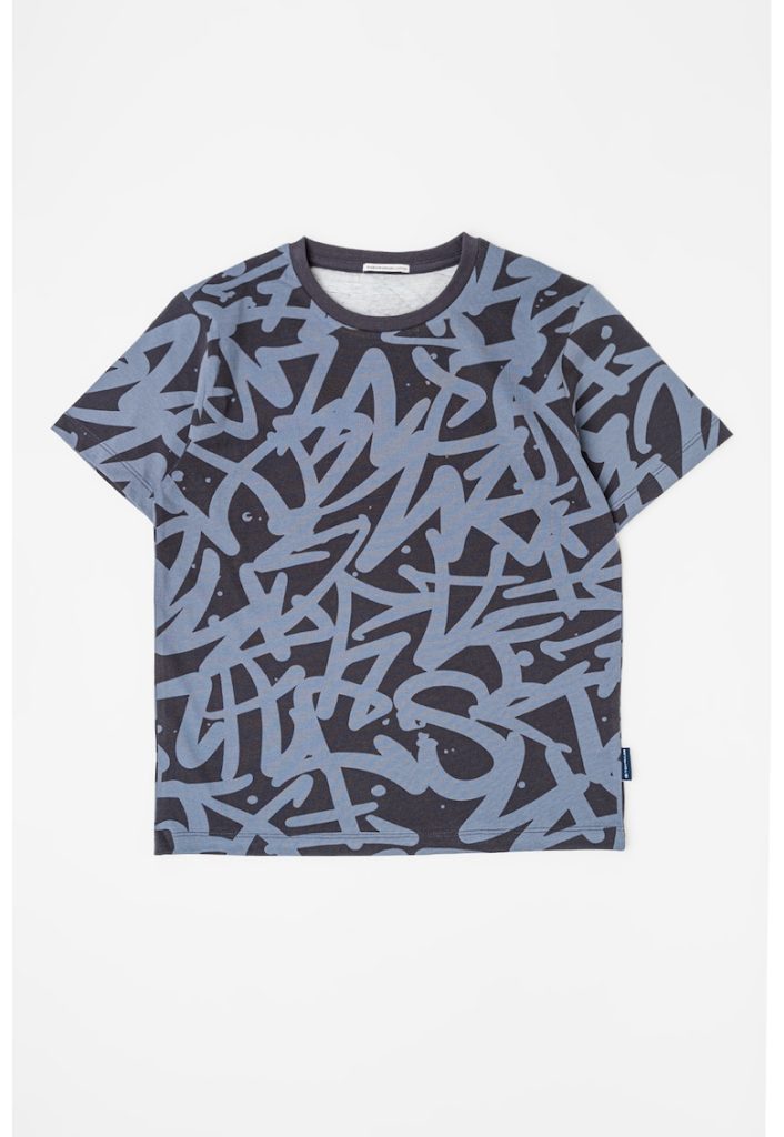 Tricou cu model graffiti-BAIETI-