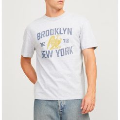 Tricou din amestec de bumbac organic Billy-BARBATI-