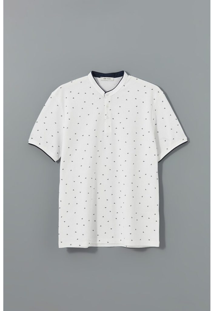 Tricou regular fit de bumbac-BARBATI-