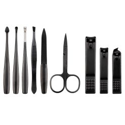 Trusa Manichiura Black LUXORISE 9 piese 2