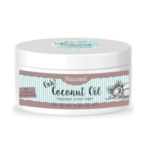 Ulei de cocos vegan presat la rece - NACOMI 100 ml-Skincare-Ingrijire ten