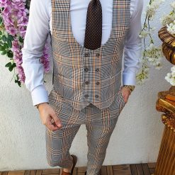 carouri maro in diferite nuante - CU134-Vesta + Pantalon