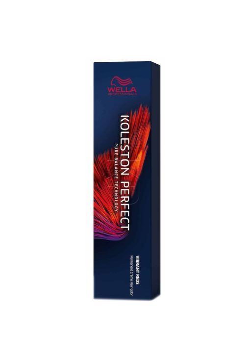 Vopsea de par permanenta  Koleston Perfect 5/43 WARM VIBRANT REDS Castaniu deschis roșu auriu - 60 ml-FEMEI-