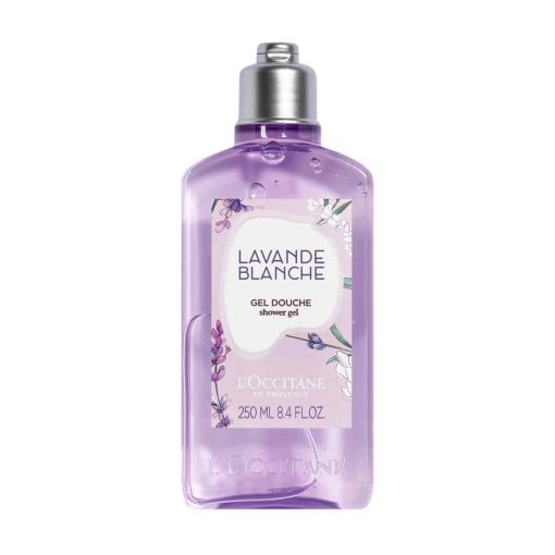 White lavender shower gel 250 ml-Ingrijirea pielii-Produse de baie > Produse pentru dus si exfoliere