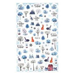 model F813-Nail Art > Ornamente Unghii Craciun