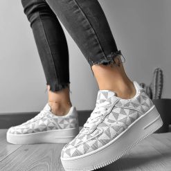 Adidasi dama albi YSX142  N2-4-Incaltaminte > Incaltaminte dama > Adidasi dama