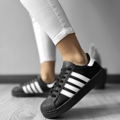 Adidasi dama casual negri 12105 T57-1-Incaltaminte > Incaltaminte dama > Adidasi dama