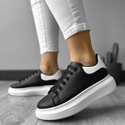 Adidasi dama casual negri 444-Incaltaminte > Incaltaminte dama > Adidasi dama