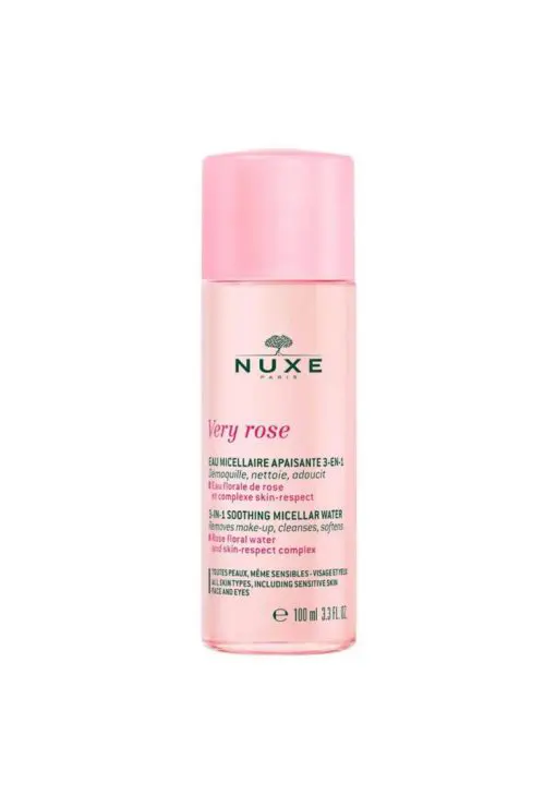 Apa micelara  Very Rose 3 in 1 - pentru piele sensibila - 100 ml-FEMEI-