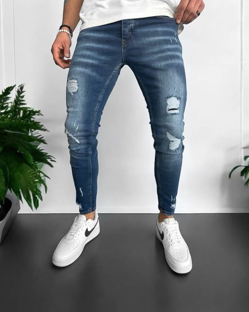 Blugi barbati conici 6123 G3-3-Blugi barbati