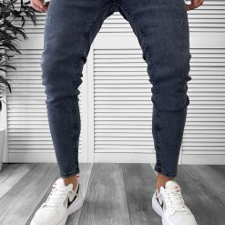 Blugi barbati conici 6252 H6-4-Blugi barbati