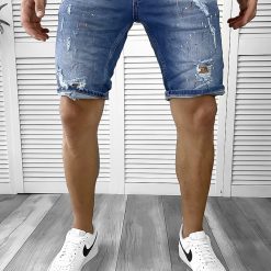 Blugi barbati scurti conici 11638  N7-2.1-Blugi barbati > Blugi scurti