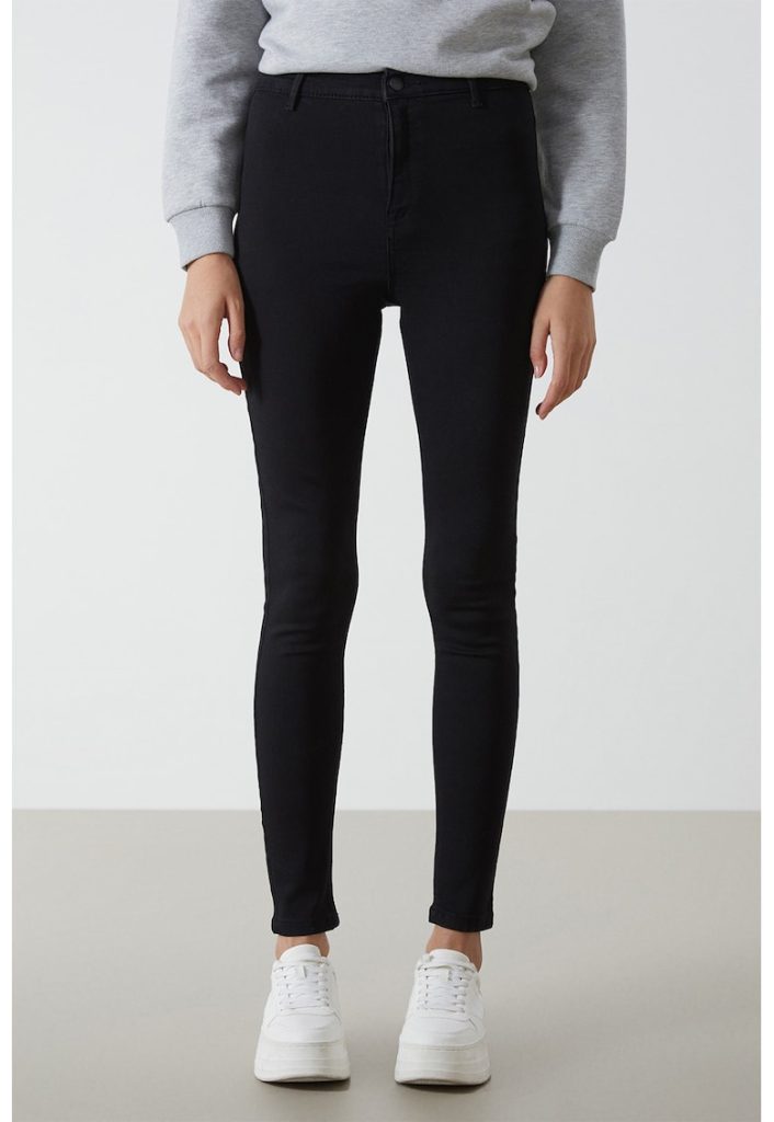 Blugi super skinny cu talie medie-FEMEI-IMBRACAMINTE/Blugi