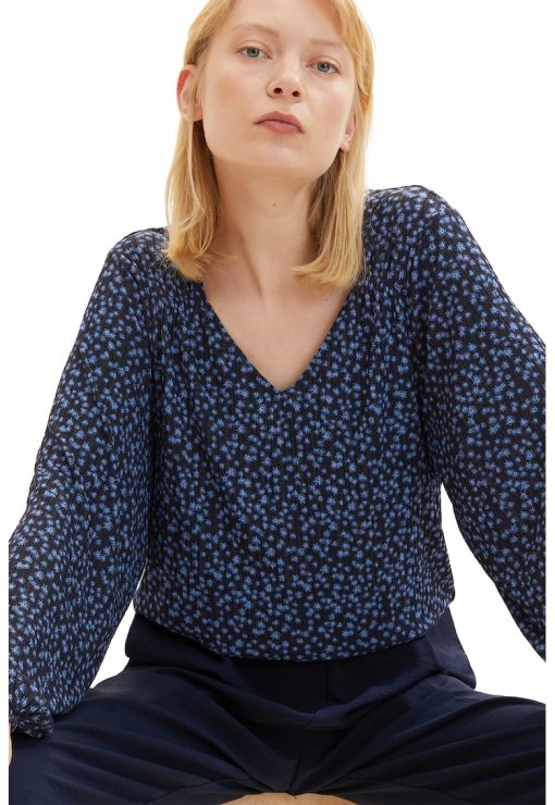 Bluza cu decolteu in V-FEMEI-IMBRACAMINTE/Bluze