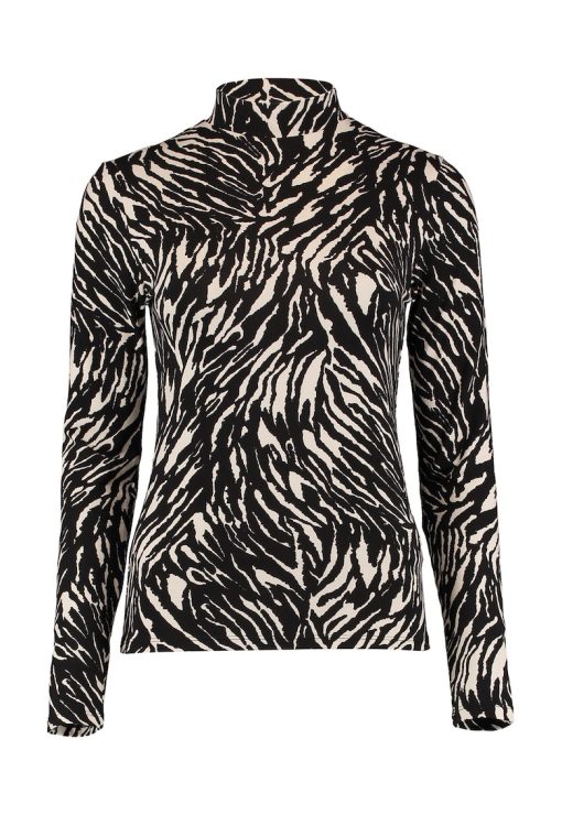 Bluza cu model animal print-FEMEI-