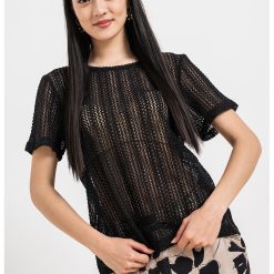 Bluza cu perforatii Gardea-FEMEI-IMBRACAMINTE/Bluze