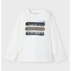 Bluza de bumbac cu imprimeu-BAIETI-IMBRACAMINTE/Bluze