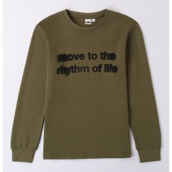 Bluza de bumbac cu text-BAIETI-