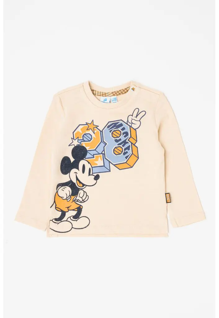 Bluza de trening de bumbac cu MIckey Mouse-BAIETI-