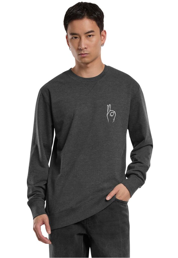 Bluza de trening unisex de bumbac cu decolteu la baza gatului-FEMEI-