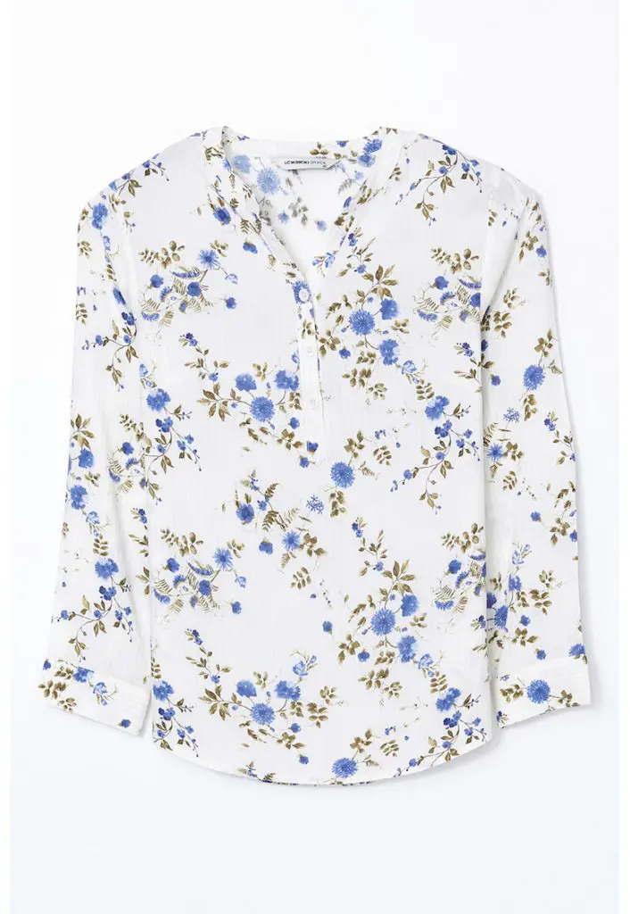 Bluza-tunica cu imprimeu-FEMEI-IMBRACAMINTE/Bluze