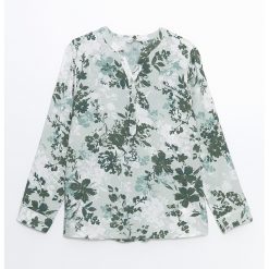 Bluza-tunica cu imprimeu-FEMEI-IMBRACAMINTE/Bluze