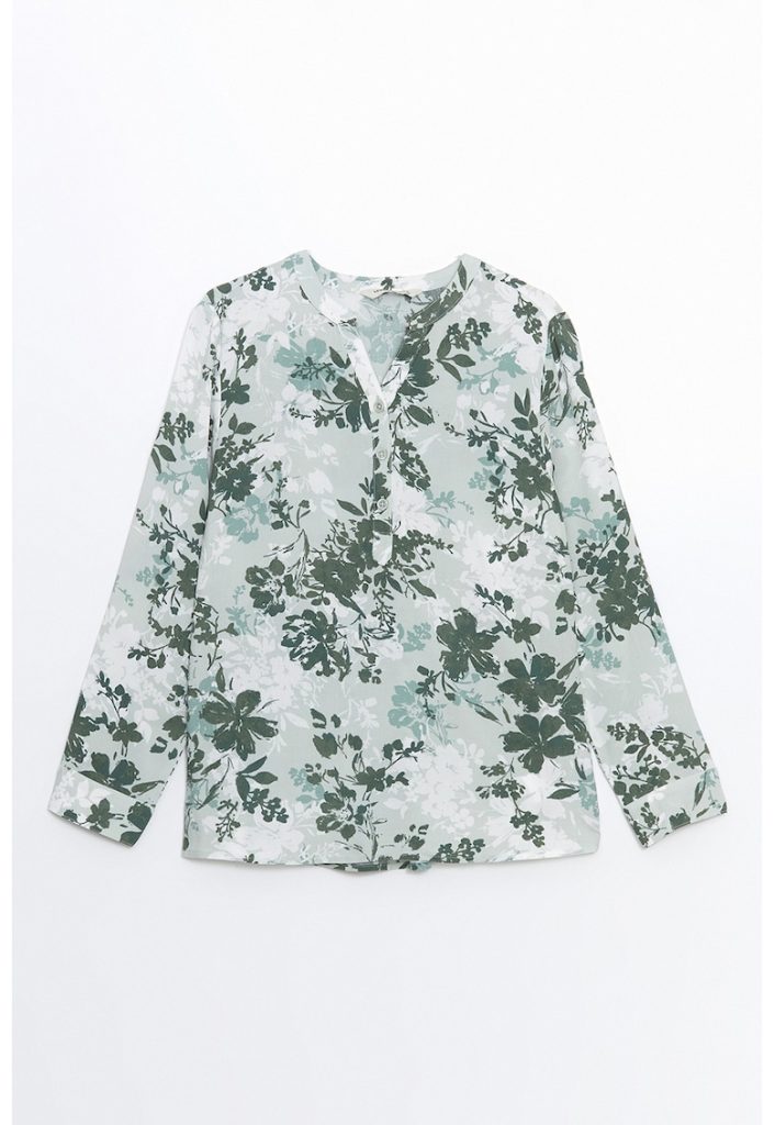 Bluza-tunica cu imprimeu-FEMEI-IMBRACAMINTE/Bluze