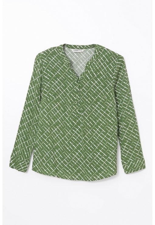 Bluza-tunica cu imprimeu-FEMEI-