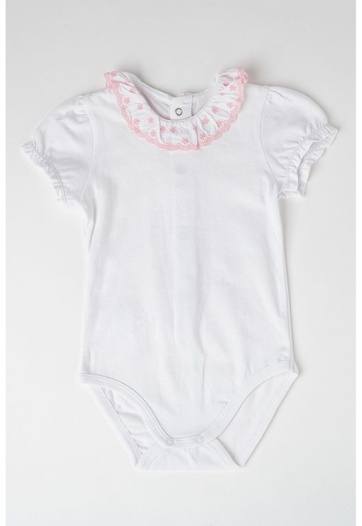 Body cu guler cu broderie-FETE-IMBRACAMINTE/Seturi de imbracaminte