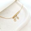 Bratara Fior al Vietii - Model placuta cu charm Baietel si Fetita cu Safir si Rubin - Argint 925 placat cu Aur Galben 18K-Colectii >> FIOR