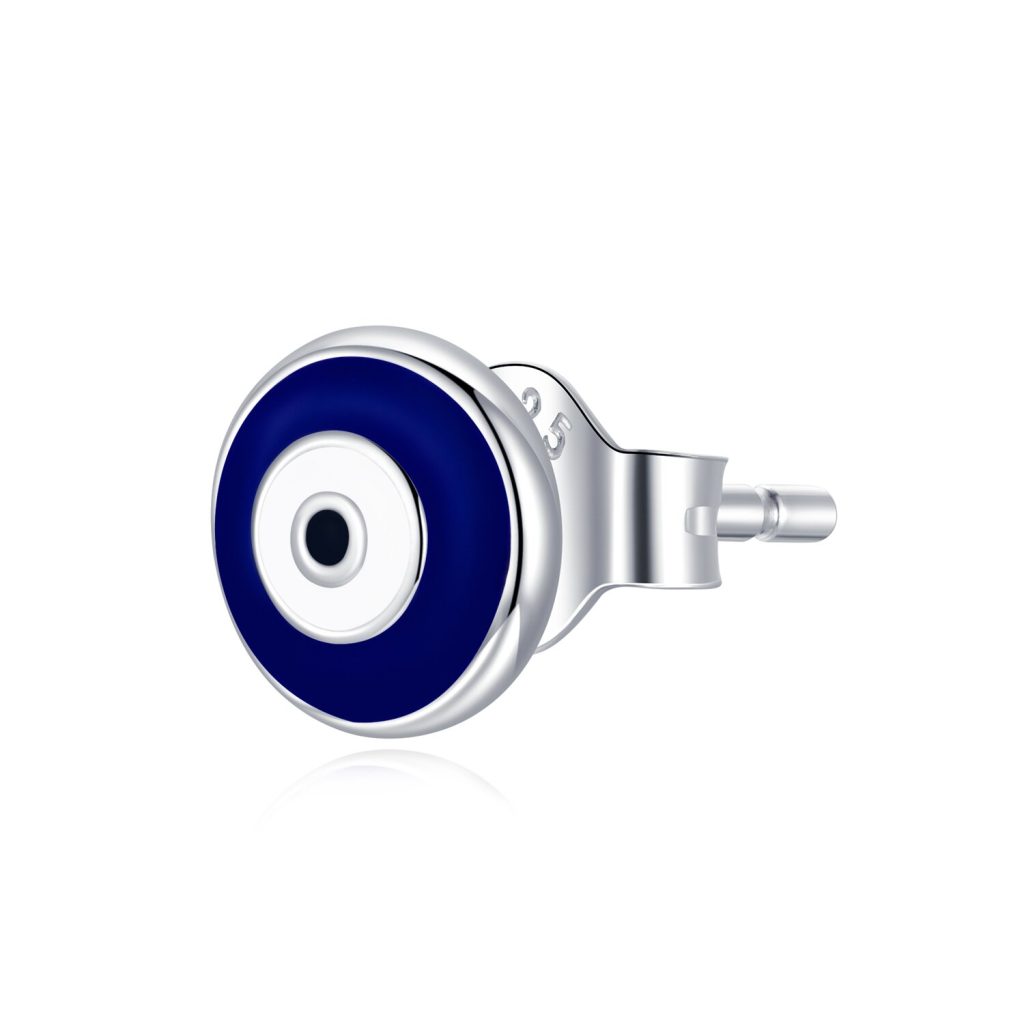 CERCEL din argint Dark Blue Eye-Cercei >> Cercei din argint