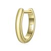 CERCEL din argint Golden Circle-Cercei >> Cercei din argint