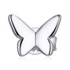CERCEL din argint Simple Butterfly-Cercei >> Cercei din argint