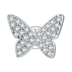CERCEL din argint Studded Butterfly-Cercei >> Cercei din argint