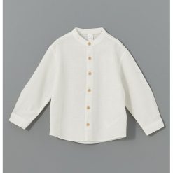 Camasa cu model uni si maneci lungi-BAIETI-IMBRACAMINTE/Camasi