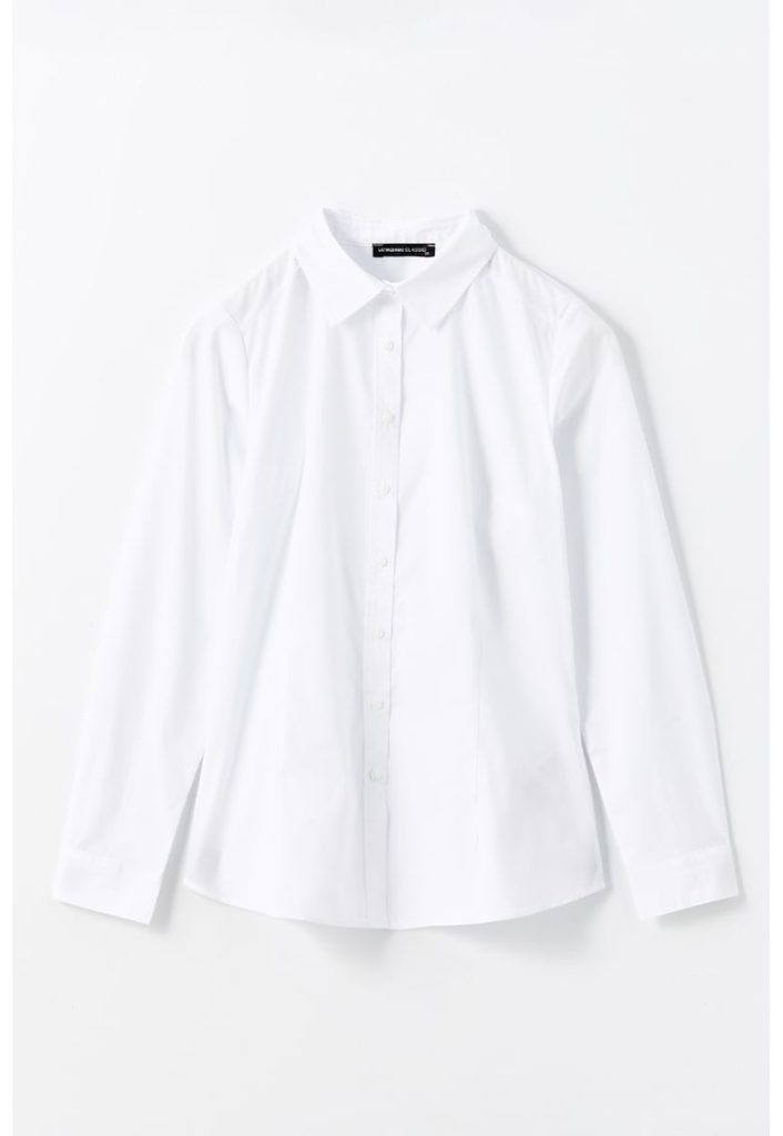 Camasa din poplin cu model uni-FEMEI-IMBRACAMINTE/Camasi