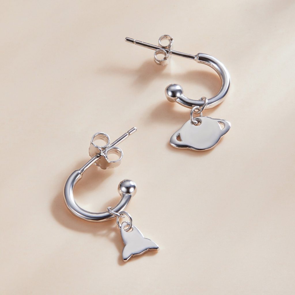 Cercei din argint Creative Stud Silver-Cercei >> Cercei din argint