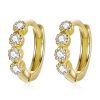 Cercei din argint Golden Dream Earrings-Cercei >> Cercei din argint