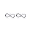 Cercei din argint Infinity Symbol-Cercei >> Cercei din argint