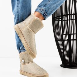 Cizme tip Ug Dymant Bej 2