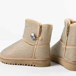 Cizme tip Ug Dymant Bej 5