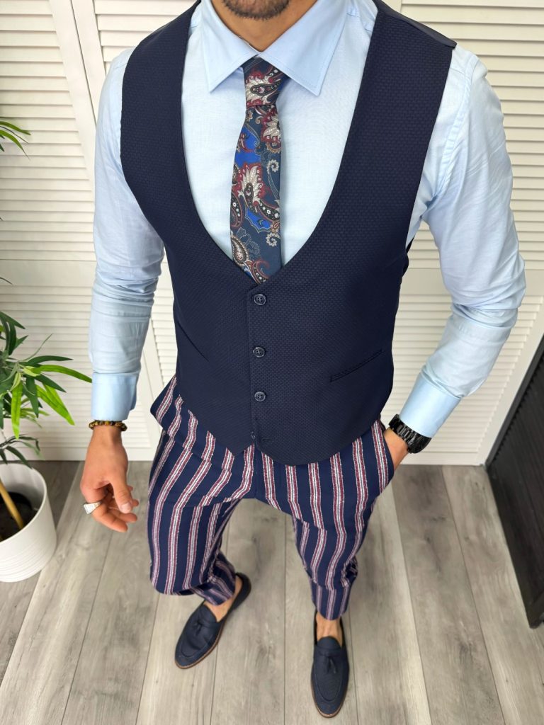 Compleu barbati  Vesta + Pantaloni  11828-Costume barbati > Compleuri barbati