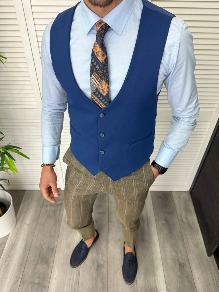 Compleu barbati  Vesta + Pantaloni 11832-Costume barbati > Compleuri barbati