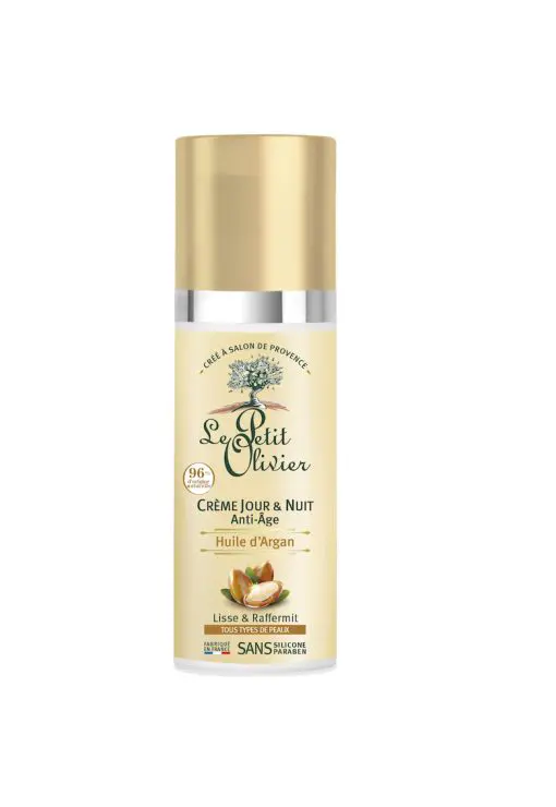 Crema pentru zi & noapte  anti age cu ulei de argan - 50ml-FEMEI-