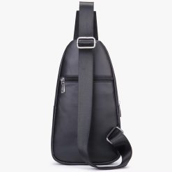 Geanta de umar pentru barbati Baldovin GT3075 piele naturala Negru 5